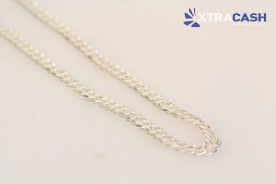 Sterling Silver Club Chain Necklace Carousel 1