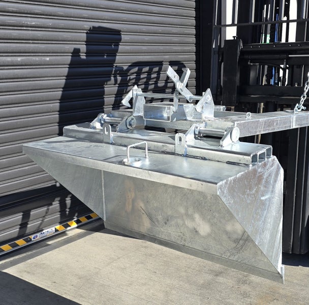 Forklift Mounted Front Loader Bucket Carousel 6