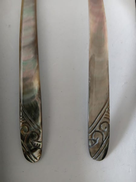 Black Mother of Pearl Earrings in Giftbox Carousel 2