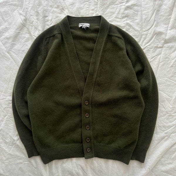 Vintage 1980s Gionelli Pure Wool NZ Made Cardigan Carousel 1