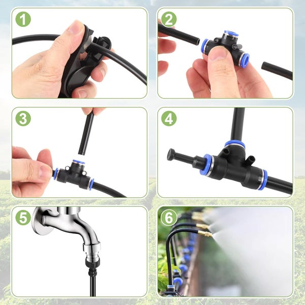 Garden Watering System 5M Carousel 8