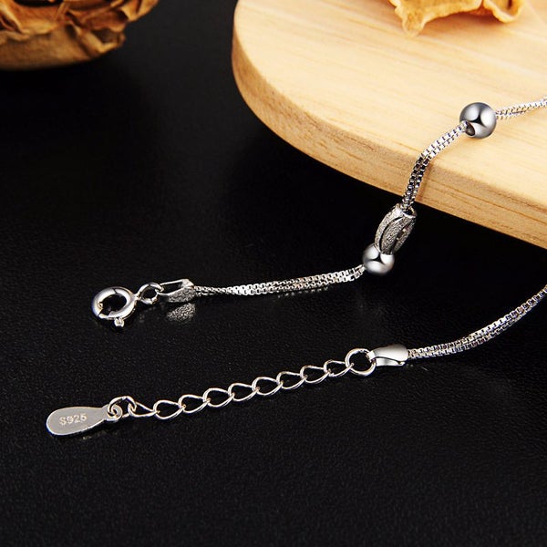 925 Sterling Silver Bead Bracelet | 17-20cm | Gift Boxed63617774507139113