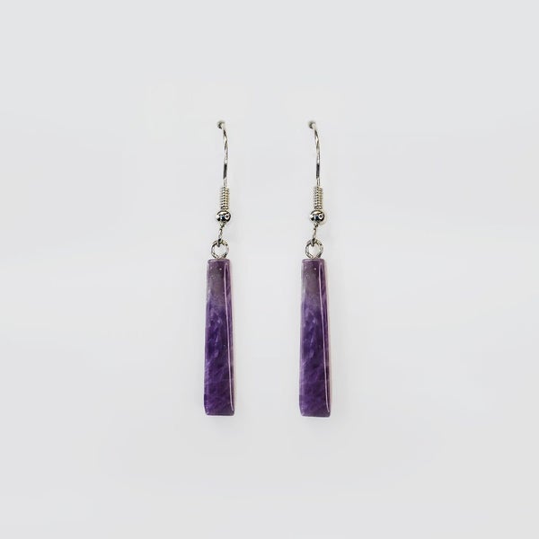 Amethyst - Drop Earrings Carousel 1