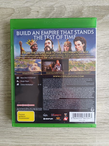 XBOX ONE / SID MEIERS CIVILIZATION VI Carousel 2