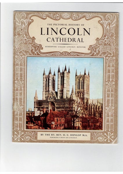 3 x UK Cathedral Guides from 1960's - Lincoln, Wells & Salisbury Carousel 1