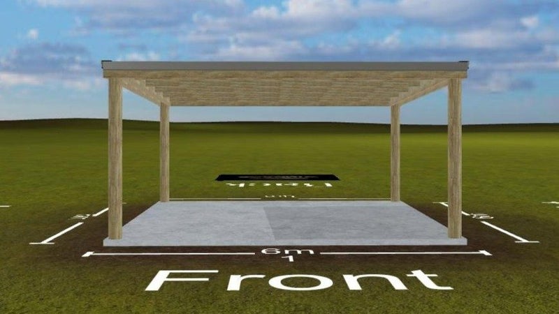 6m x 6m Carport - Clearspan and Kitset Carousel 1