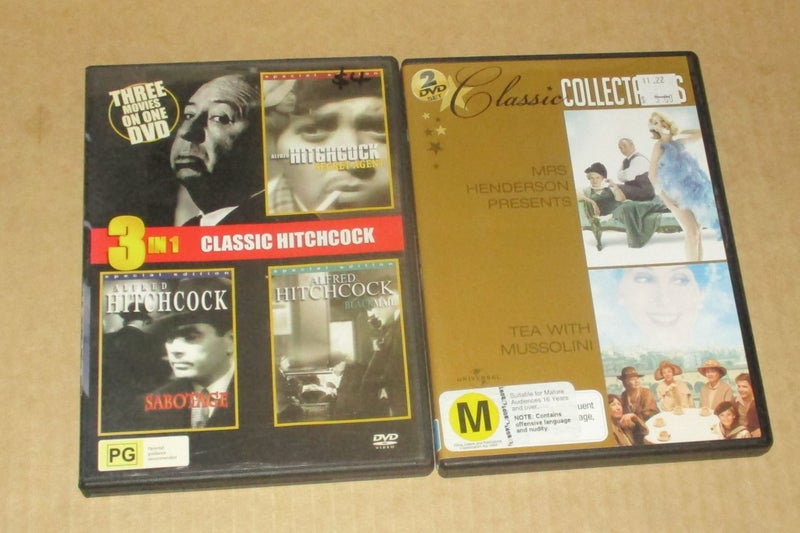 Bulk Multi Movie Pack DVD's x 8 (1) - 37 MOVIES Carousel 4