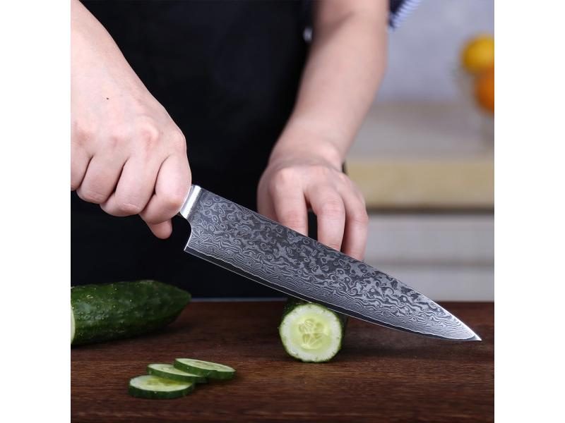 FINDKING New Mikata Handle Damascus Knife 8 Inch Chef Knife 67 Layers Damascus Carousel 1