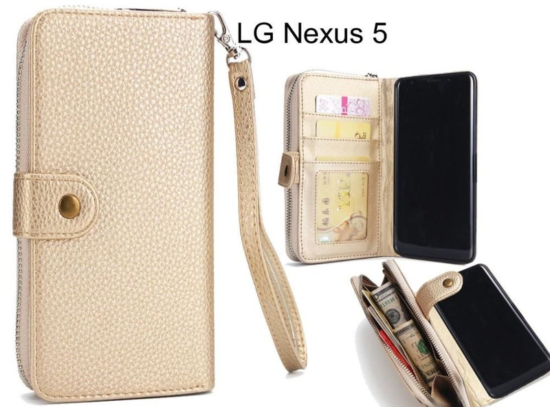 LG Nexus 5 coin wallet case full wallet leather case Carousel 1