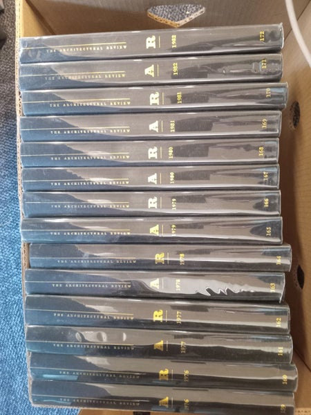 The Architectural Review magazine (80 volumes) by The Architectural Review64308129782785110