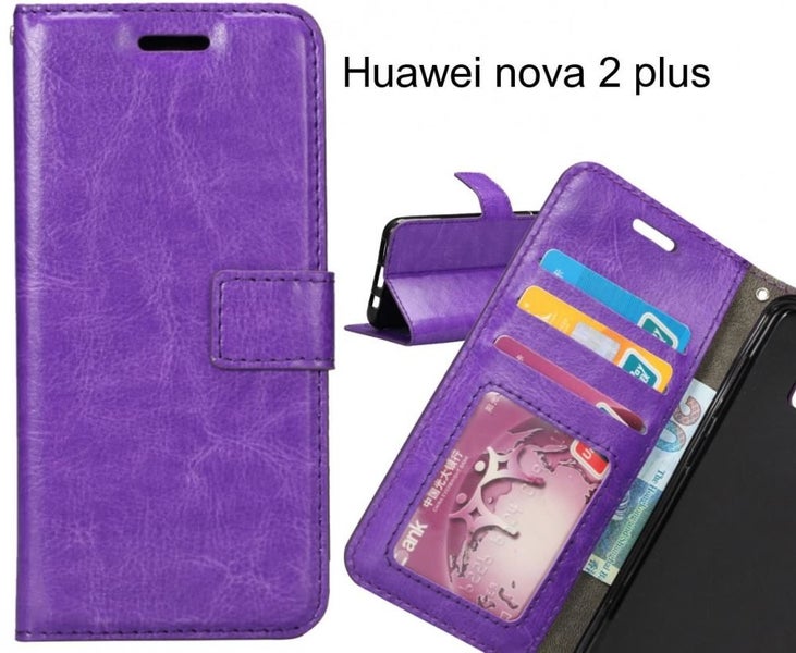 Huawei nova 2 plus case Wallet Leather Magnetic Smart Flip Folio Case Carousel 1