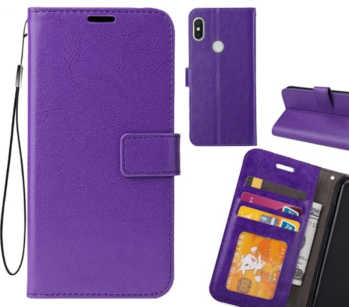Xiaomi Redmi S2 case Fine leather wallet case Carousel 1