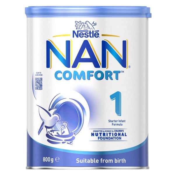 Nestle NAN COMFORT 1 Starter Baby Infant Formula Powder, From Birth - 800g Carousel 2