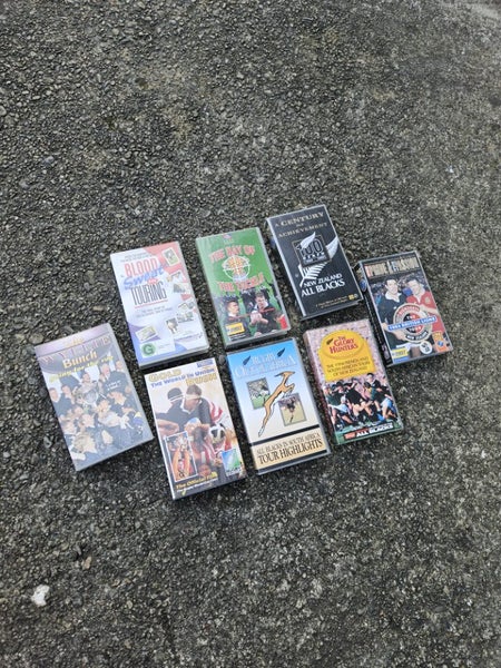 90s Vintage All Blacks VHS Tapes Carousel 2