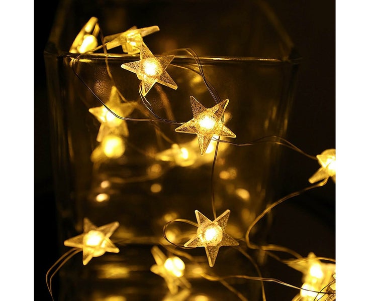 3 Indoor Fairy Lights Batteries, 2m 20 LED Christmas Decorative Lights Outdoo Carousel 1