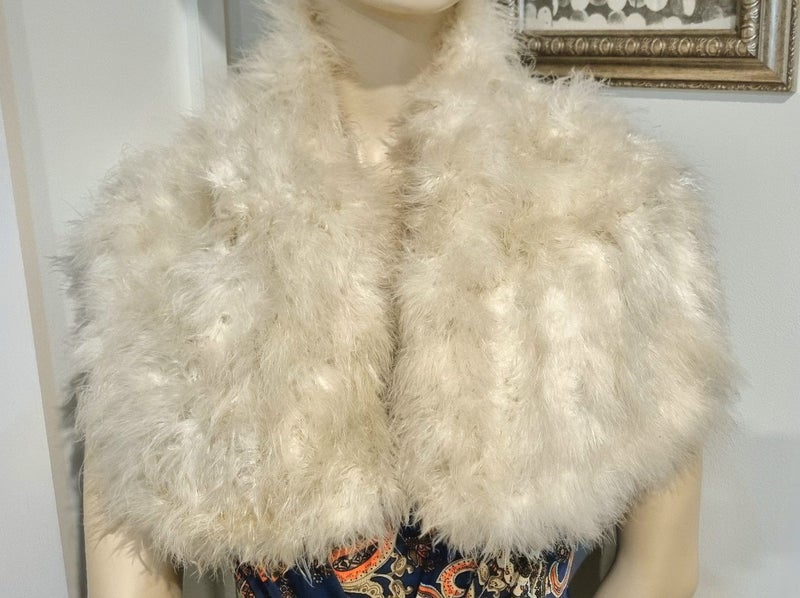 Antique Ostrich Feather Stoles Carousel 2