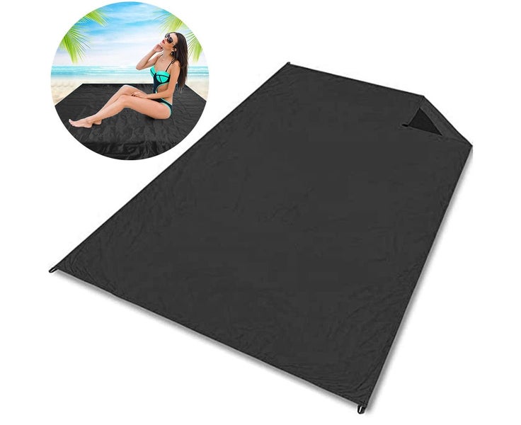 Outdoor Picnic Waterproof Blanket,Compact Lightweight Foldable Carousel 1