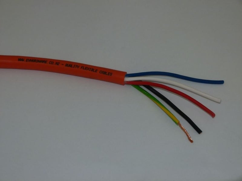 Cable / Wire 5 Core 1.5mm² Flex - Machinery Cable (1.5mm2) Carousel 1