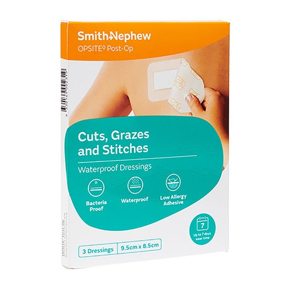 OPSITE POST-OP 9.5X8.5CM PK 3 Carousel 1