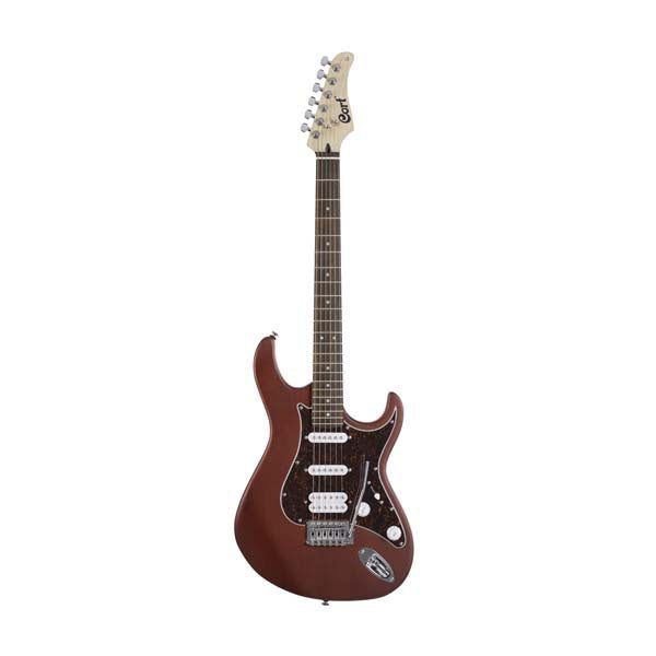 Cort - G110 Electric Guitar - Open Pore Black Cherry Carousel 1