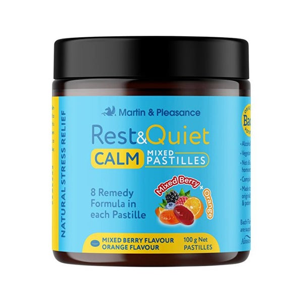 Martin & Pleasance Rest & Quiet Calm Mixed Pastilles Jar Mixed Berry + Orange... Carousel 1