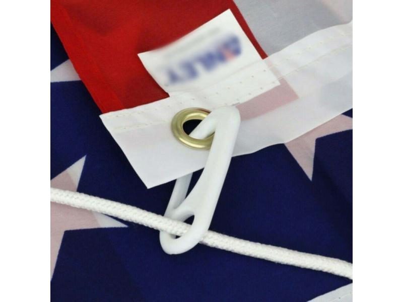 Tool Snap Hook Clips Water Resistant Flag Pole Flagpole Heavy Duty Nti-UV Carousel 1