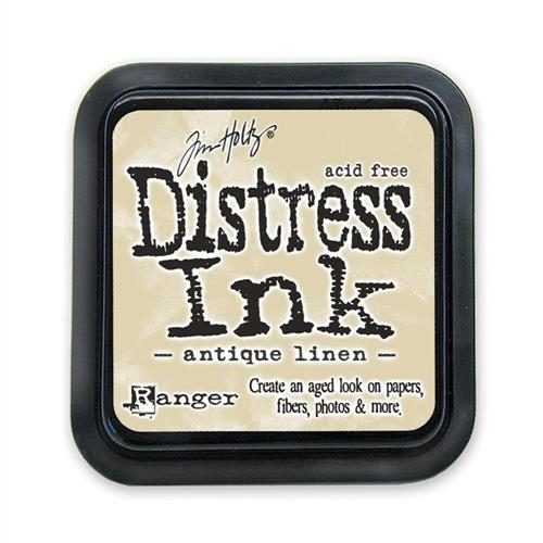 Ranger Ink Tim Holtz Distress Ink Pad Antique Linen Carousel 1
