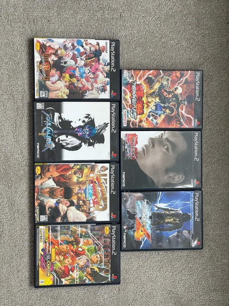 Japanese PS2 with rare fighting games Carousel 2