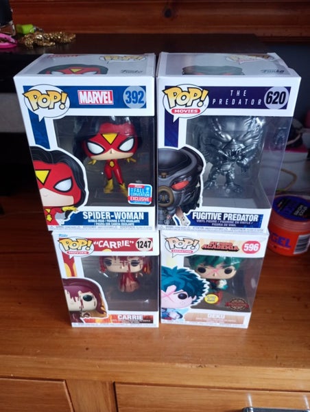 Assortment of Funko Pops Carousel 1