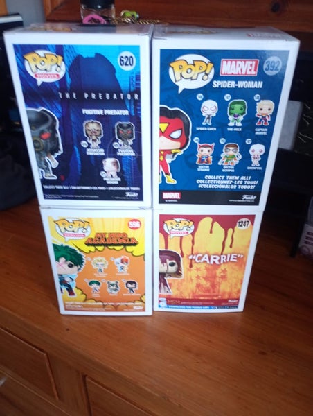 Assortment of Funko Pops Carousel 5