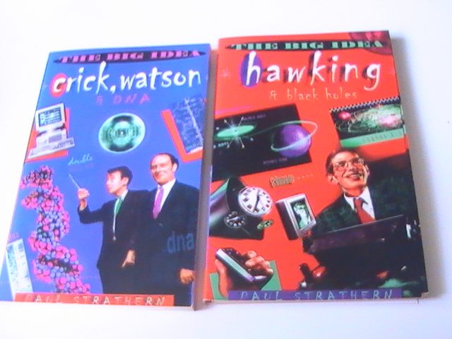 The Big Idea Books x 6 Einstein Pythagoras Turing Hawking Newton Crick Watson Carousel 1
