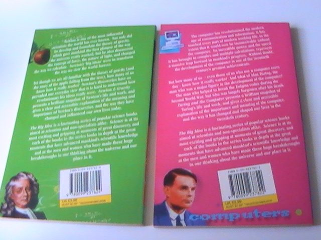 The Big Idea Books x 6 Einstein Pythagoras Turing Hawking Newton Crick Watson Carousel 6