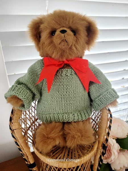 Collectable Teddy Bear 33cm 5-Way Jointed Excellent Cond Carousel 6