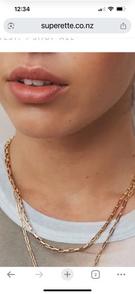 Crystal Haze Pendant and Gimme Gold Box Chain - New Carousel 5