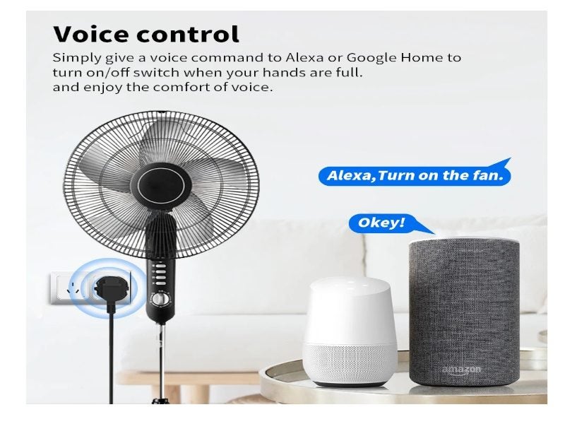 Smart Socket WiFi Multi-Function intelligent Outlet AU Plug download the Tuya Carousel 4