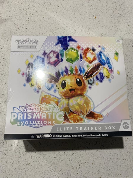 Brand new, sealed 1 x prismatic evolutions etb Carousel 1