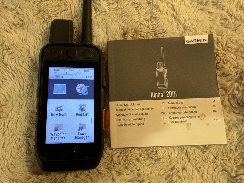 Garmin Alpha 200i Handheld Track & Train GPS with TT15 Collar Carousel 1
