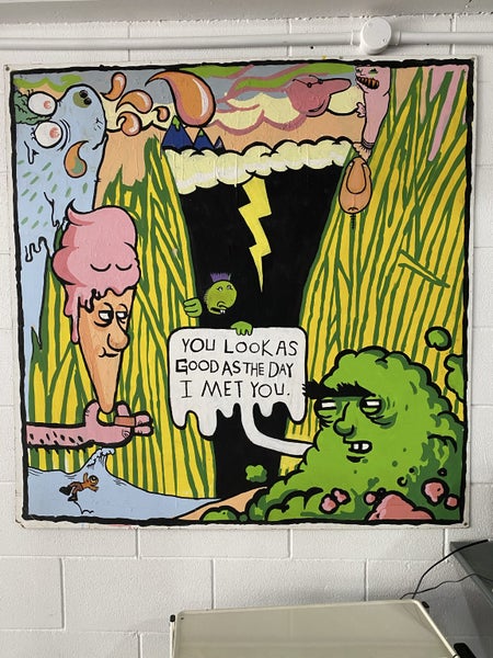 Unique original artwork Carousel 1