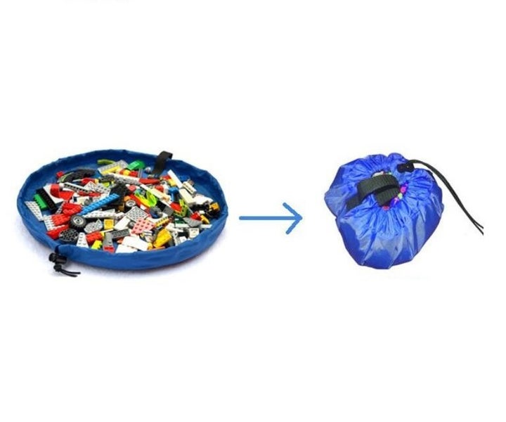 Toy Storage Basket and Play Mat Carousel 2