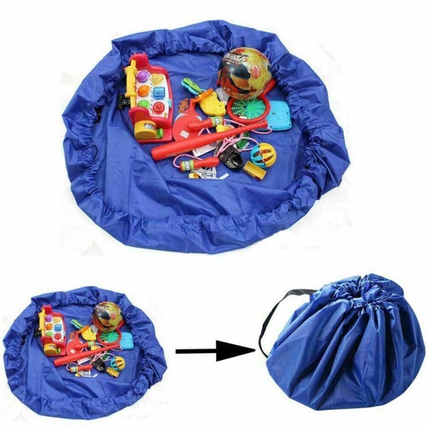 Toy Storage Basket and Play Mat Carousel 1