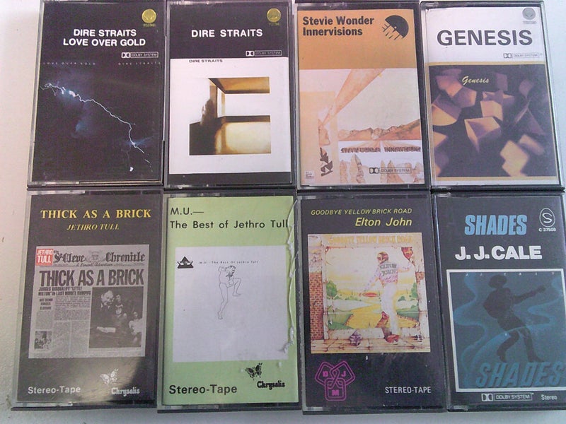 Tape Collection Jethro Tull .Dire Straits and other rock classics Carousel 1