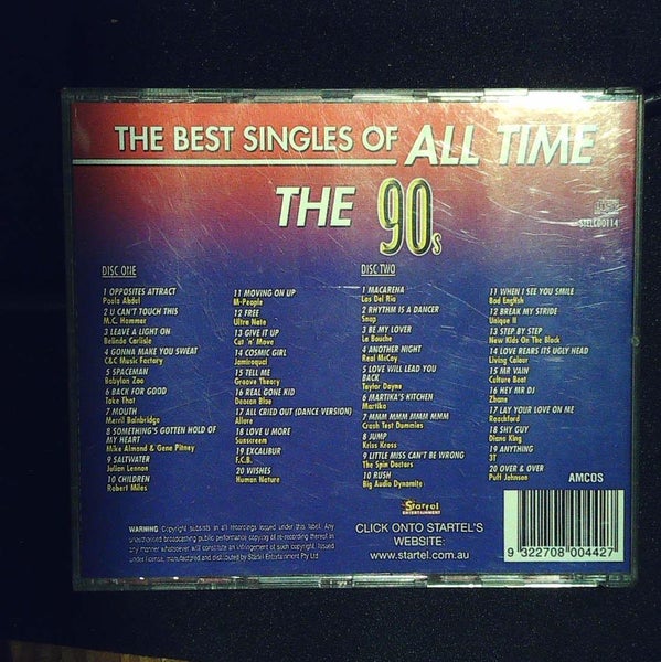 The Best OF All Time 90s - 2 Disc Set - Used CD Carousel 2