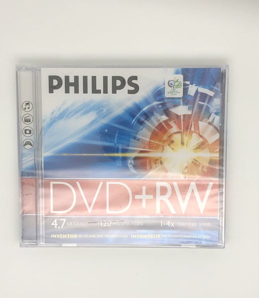 Phillips DVD+RW Disc New In Seal Carousel 1