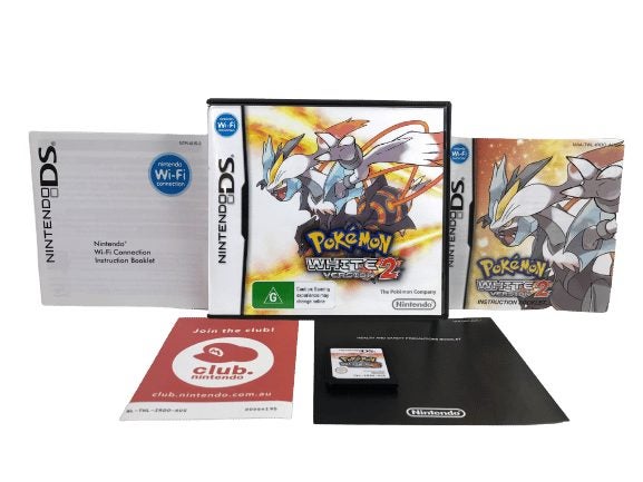 Pokemon White Version 2 (NZ EDITION) DS *AS NEW - MINT COLLECTOR'S* Carousel 1