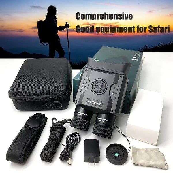 Digital Night Vision Binoculars – 500m Range, 5x Optical NZ Local Stock Carousel 1