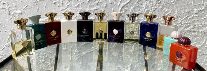 AMOUAGE MENS Niche Fragrances 12 options SAMPLER SET 3 x 2mls = 6mls $30 Carousel 2