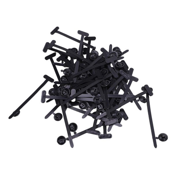 universal cable tie buckle plastic rivet tie buckle 50PCS Universal Cable Tie Carousel 1