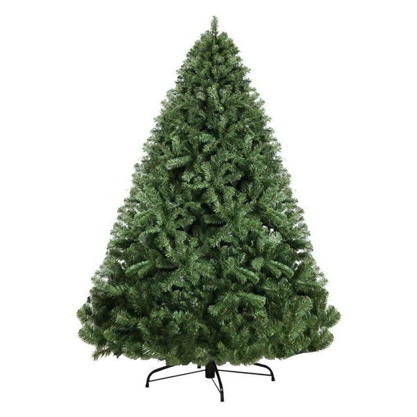 Jingle Jollys 2.4m 8ft Christmas Tree Xmas Decoration Home Decor 1500 Tips Green Carousel 1