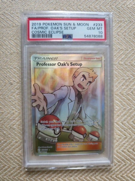 Professor Oak's Setup PSA 10 Carousel 1