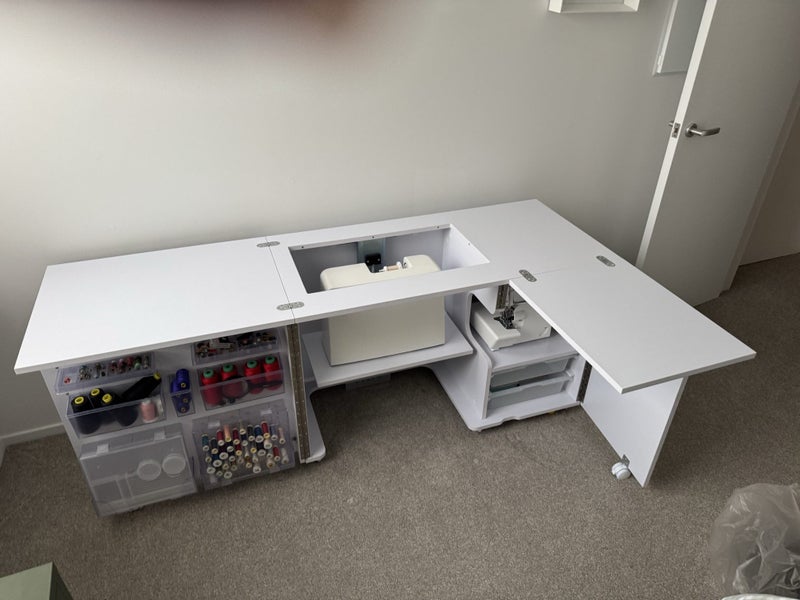 Eclipse sewing table from The Ribbon Rose63615729420290112